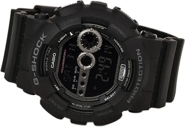 Alt view image 9 of 11 - Casio GD1001B Mens Black G-Shock Military Watch