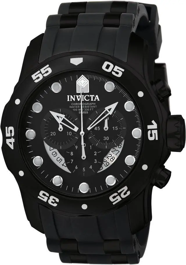 Alt view image 13 of 15 - Invicta Men's Pro Diver 6986  Stainless Steel, Silicone Chronograph  Watch