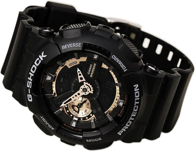 Alt view image 14 of 18 - Casio G Shock Black / Rose Dial Men's Watch - GA110RG-1A