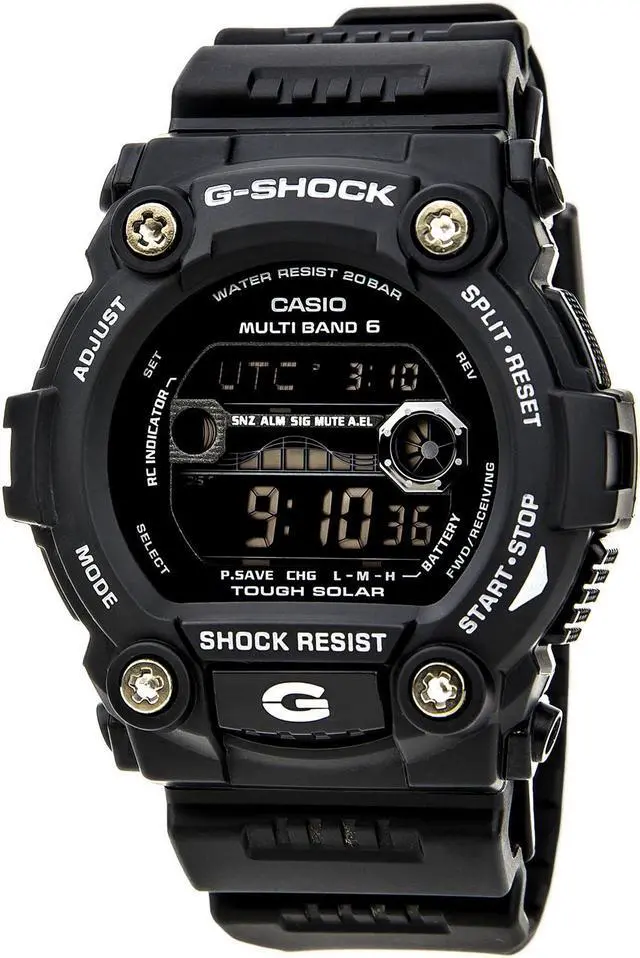 Alt view image 7 of 8 - Casio G-Rescue Solar Atomic Classic Color Watch