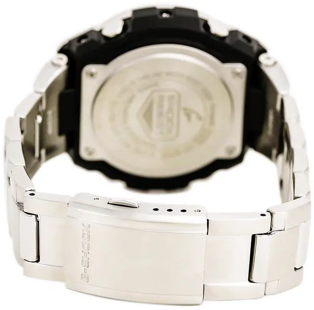 Alt view image 12 of 20 - Casio G-Shock G-Steel Solar Power Ana-Digi Watch GSTS110D-1A GST-S110D-1ACR