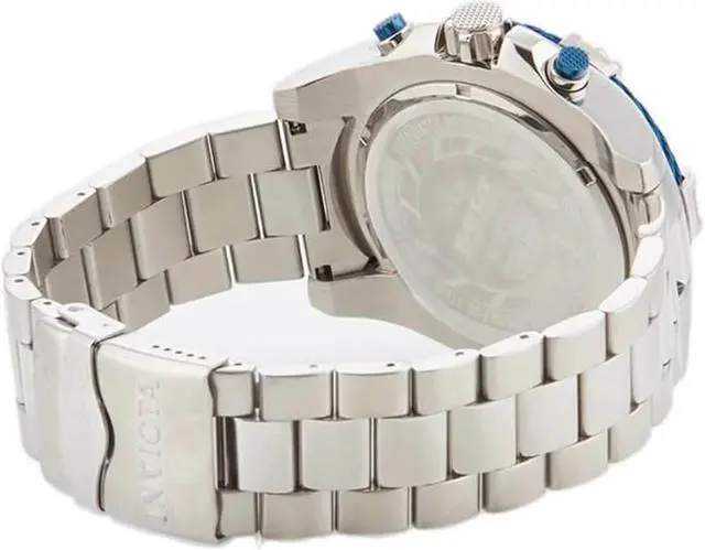 Alt view image 12 of 20 - Invicta Men's 25513 Bolt Quartz Chronograph Blue Dial Watch