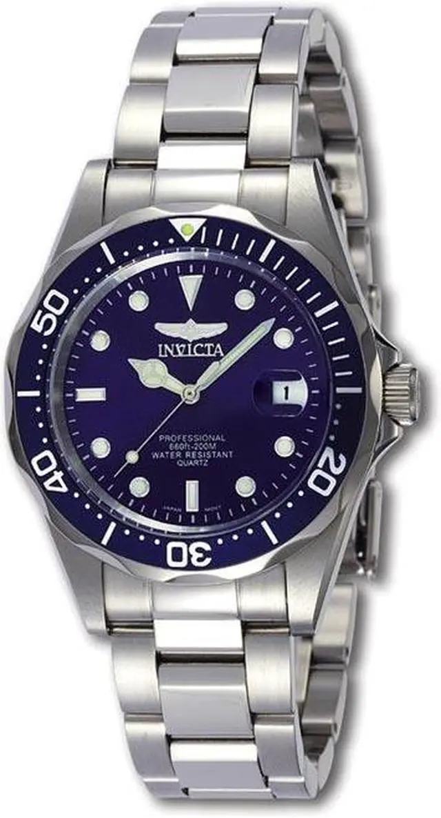 Alt view image 16 of 20 - Invicta Men's pro diver sq steel wacth Stainless Steel