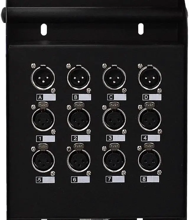 Alt view image 3 of 7 - Seismic Audio - Snake Cable 8 Channel XLR Sends with  4 Channel XLR Returns - 50 Feet