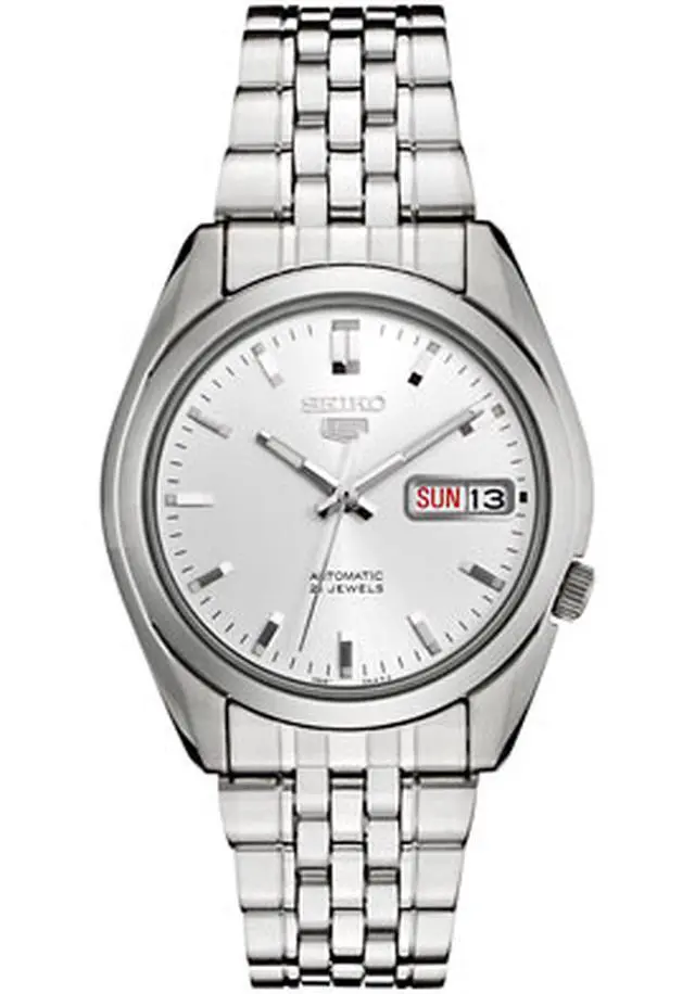 Alt view image 5 of 9 - Seiko Men's Automatic Silver Dial Stainless Steel