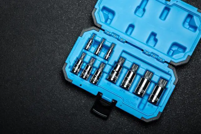 Alt view image 4 of 13 - Capri Tools XZN Triple Square Spline Bit Socket Set, Metric, 10-Piece