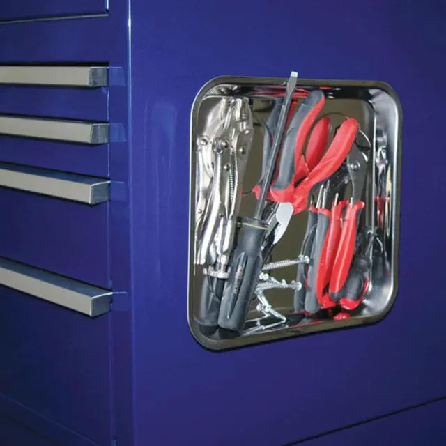 Alt view image 3 of 6 - ATD Tools 8762 Stainless Steel Magnetic Parts Tray Square