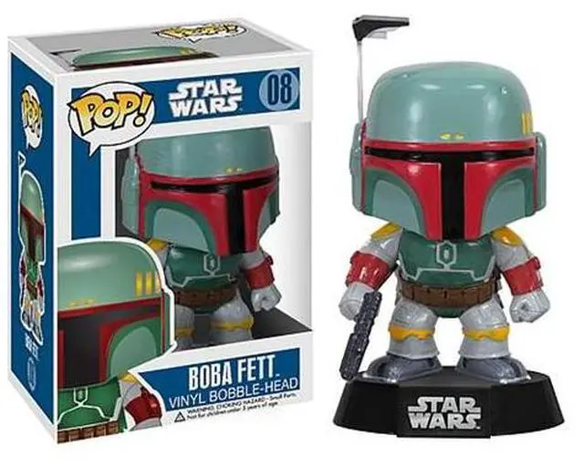 Alt view image 2 of 4 - POP Star Wars (BOBBLE): Boba Fett Vinyl Figure