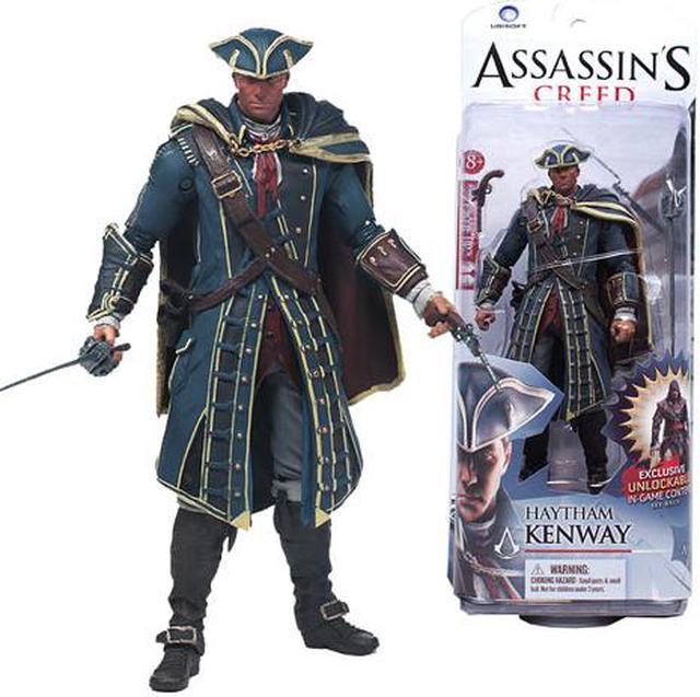 アサシンクリードシリーズ1 Haytham Kenwayアクションフィギュア Assassin's Creed Series 1 Haytham Kenway Action Figure
