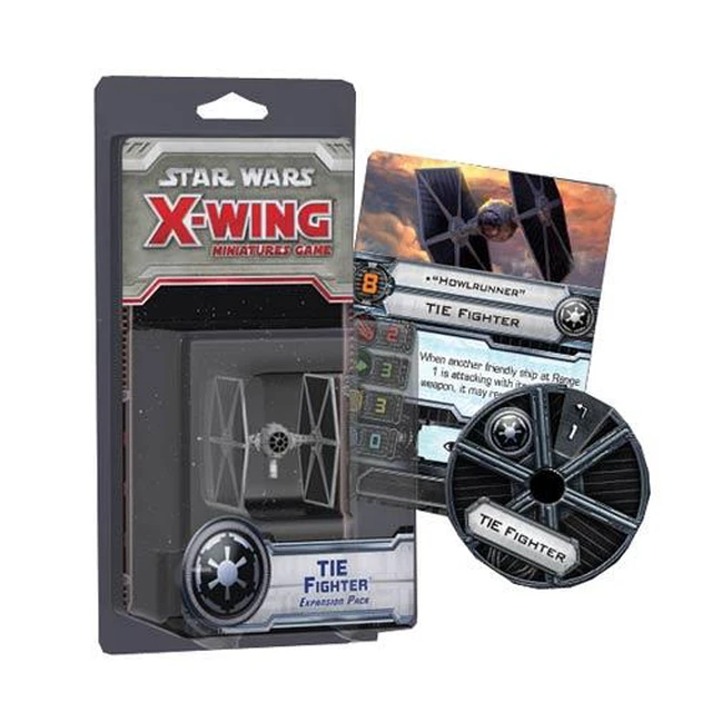 Alt view image 4 of 7 - Tie Fighter Star Wars X-Wing Miniatures Game Expansion Pack