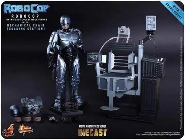 Main image of RoboCop 1:6 Movie Masterpiece Figure with Docking Station