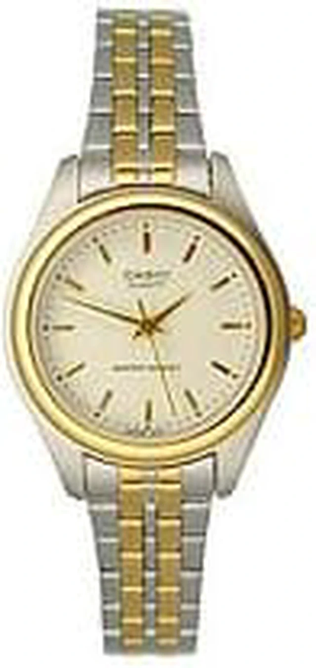 Main image of Casio Women's Two-tone Bracelet watch #LTP-1129G-7A