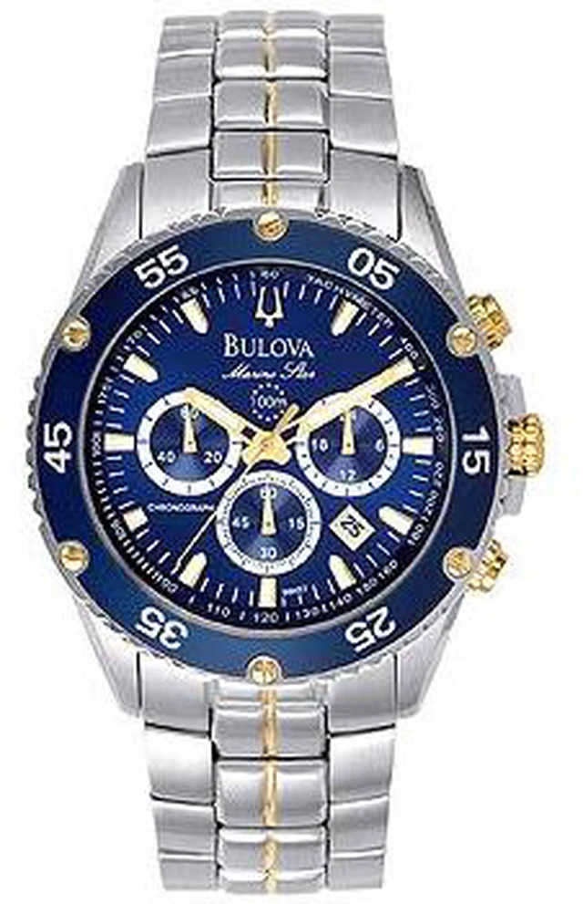 Alt view image 4 of 16 - Bulova Marine Star Mens Watch 98H37