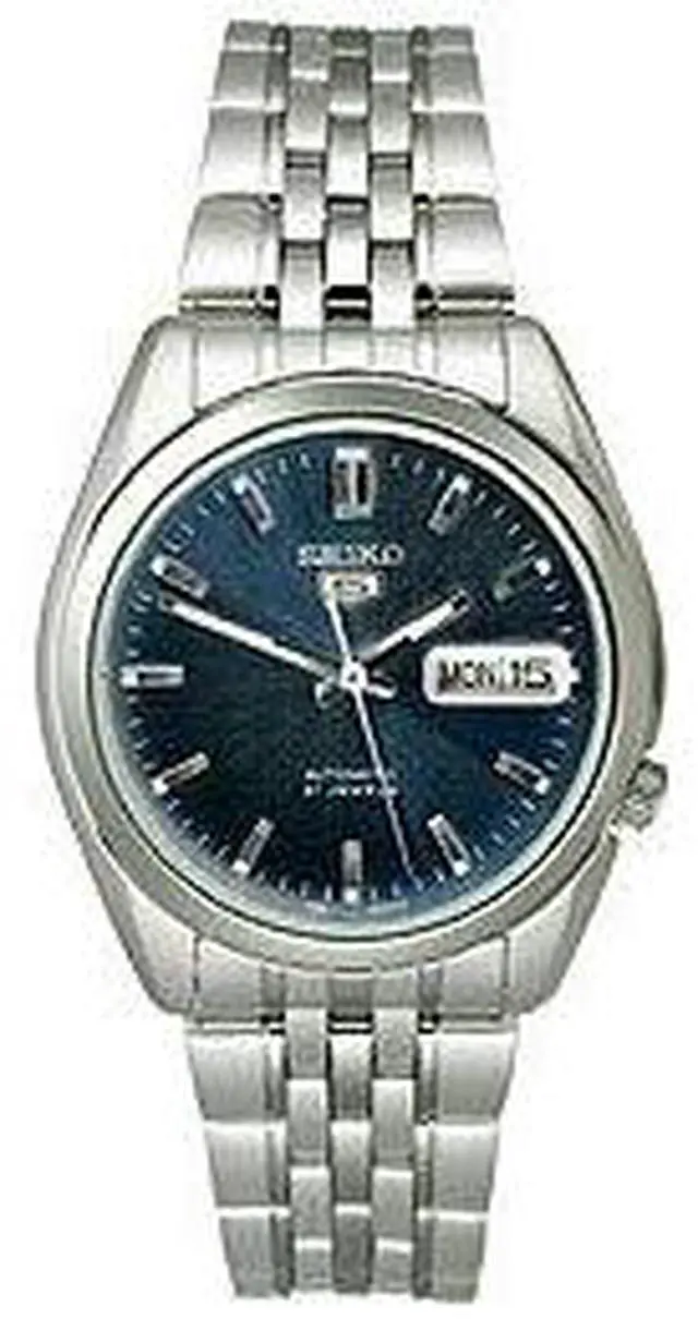 Alt view image 3 of 11 - Seiko 5 Silver Watch SNK357K1