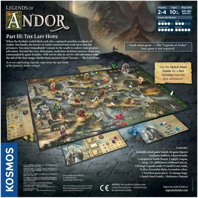 Alt view image 3 of 14 - Legends of Andor Part III - The Last Hope SW (MINT/New)