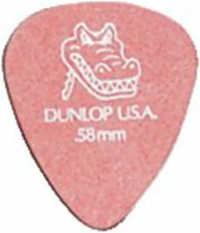 Main image of Dunlop Gator Grip Guitar Picks - .58mm - Red - 72 Pack