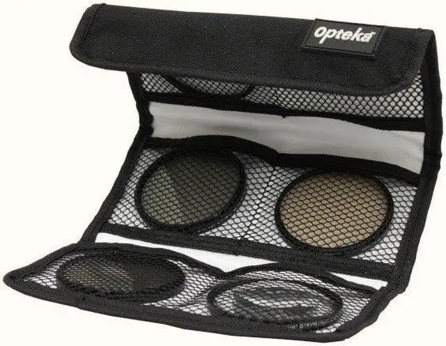Alt view image 2 of 15 - Opteka High Definition II Professional 5 Piece Filter Kit includes UV, CPL, FL, ND4 and 10x Macro Lens for Sony Cybershot DSC-H7, DSC-H9, & DSC-H50 Digital Camera