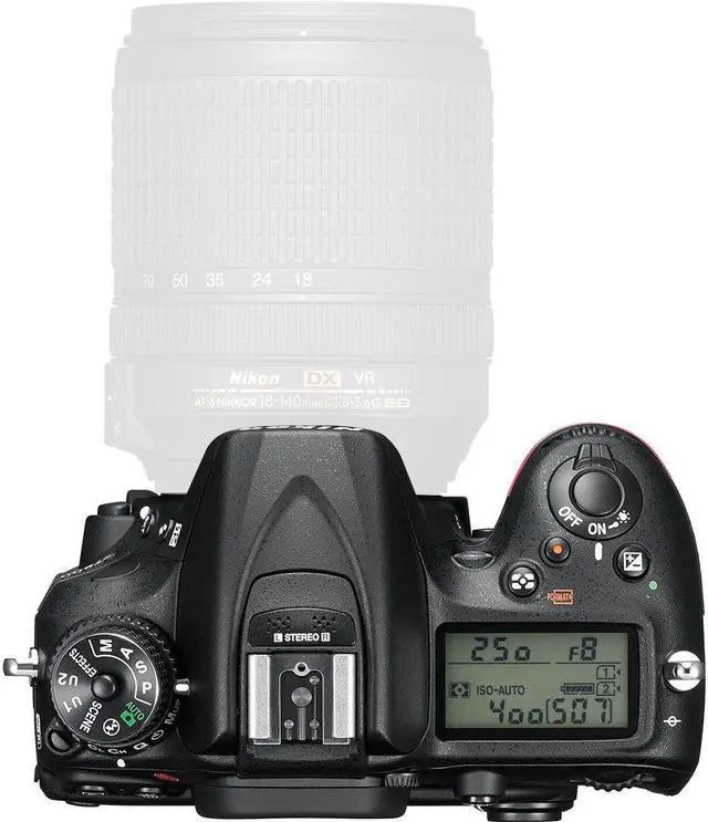 Alt view image 4 of 15 - Nikon D7200 DSLR Camera (Body Only) (International Version)