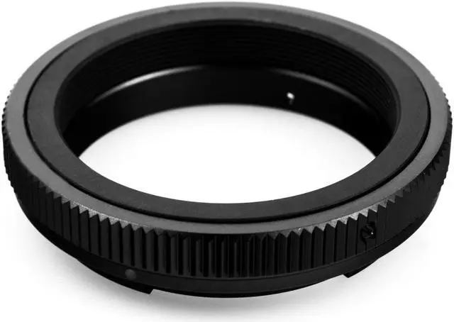 Alt view image 4 of 11 - Opteka T-Mount (T2) Adapter for Nikon D5, D4, D3, D810, D800, D750, D500, D610, D600, D300, D7500, D7200, D7100, D5600, D5500, D5300, D5200, D5100, D3400, D3300, D3200 and D3100 Digital SLR Cameras
