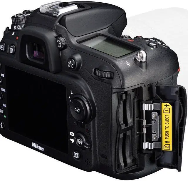 Alt view image 6 of 15 - Nikon D7200 DSLR Camera (Body Only) (International Version)