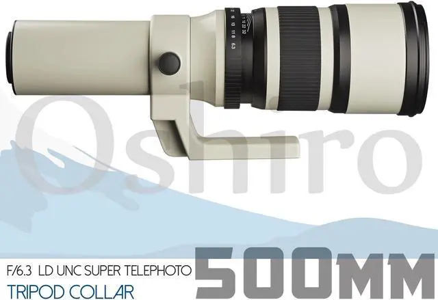 Alt view image 3 of 7 - Oshiro 500mm f/6.3 (with 2X- 1000mm) Manual Telephoto Lens for Canon EF EOS 90D, 80D, 77D, 70D, 60D, 60Da, 1Ds, Mark III II 7D, 6D, 5D, 5DS Rebel T8i, T7i, T7s, T7, T6s, T6i, T6, T5i, T5, SL3, SL2