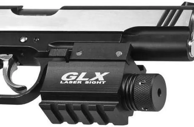 Alt view image 11 of 20 - Barska GLX 5mW Green Laser Sight w/ Built-in Picatinny Rail AU11408