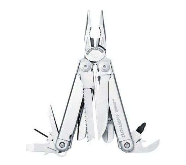 Alt view image 13 of 20 - Leatherman Surge Multi-Tool w/Premium Sheath 830158