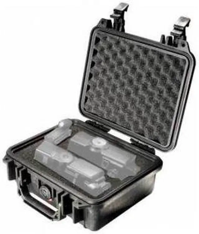 Main image of Pelican 1200 Small Protector Waterproof 10.6x10x4.8in Case, Black, No Foam