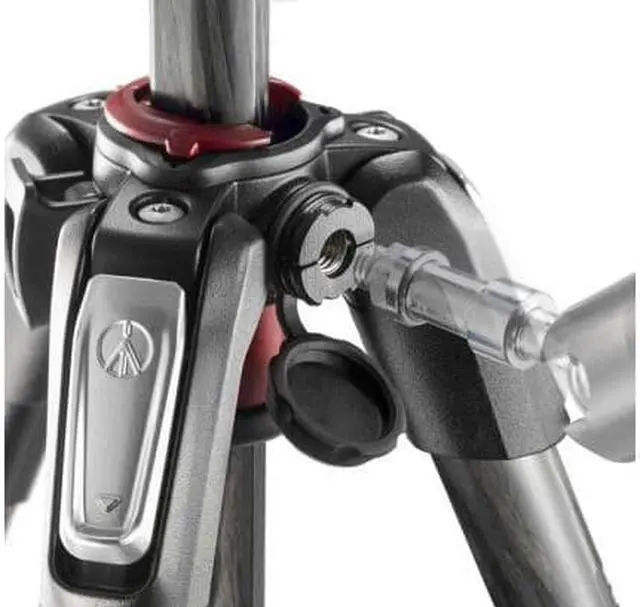 Alt view image 3 of 20 - Manfrotto 190XPRO 190 4-Section Aluminum Tripod with Horizontal Column