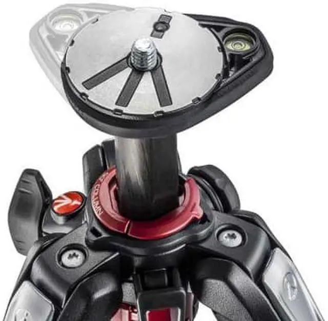 Alt view image 4 of 20 - Manfrotto 190XPRO 190 4-Section Aluminum Tripod with Horizontal Column