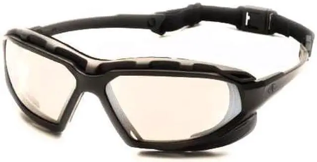 Alt view image 2 of 6 - PYRAMEX SBG5080DT Highlander Plus Safety Glasses, Anti-Fog, Anti-Static,