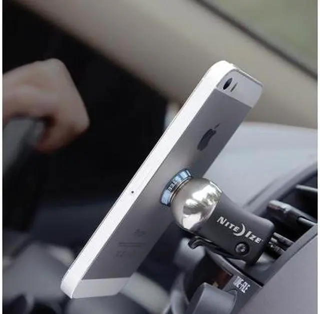 Alt view image 11 of 11 - NITE IZE STVK-11-R8 Car Vent Mount Kit,Universal,Magnet