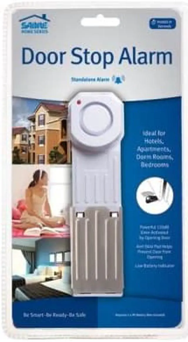 Alt view image 2 of 6 - Sabre Door Stop Alarm, White HS-DSA
