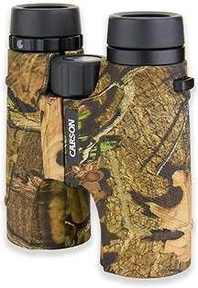 Alt view image 2 of 8 - Carson 3D 10x42 Full Size Waterproof Birding Binoculars w/ ED Glass,Mossy Oak TD