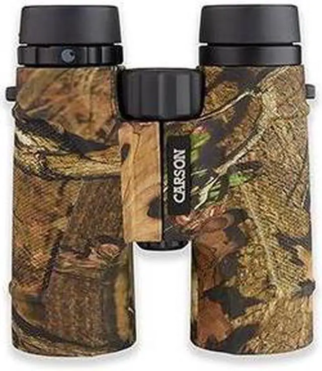 Alt view image 3 of 8 - Carson 3D 10x42 Full Size Waterproof Birding Binoculars w/ ED Glass,Mossy Oak TD