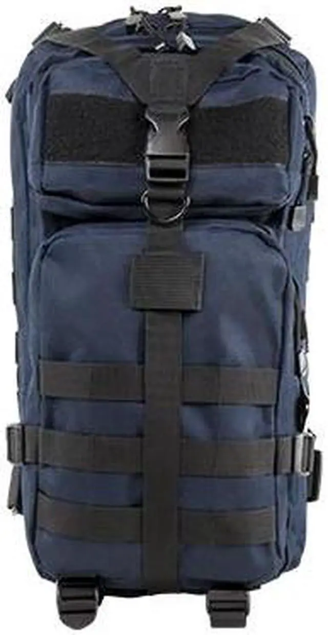 Main image of VISM Small Backpack, Blue with Black Trim