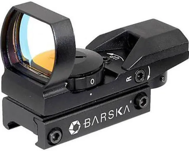Main image of Barska Electro Sight Multi Reticle Red Dot Sight, Black w/7-Position Rheostat AC10632