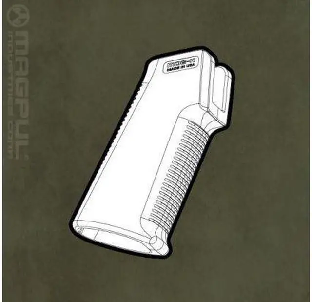 Alt view image 2 of 6 - Magpul Industries   MOE K AR GRIP FDE