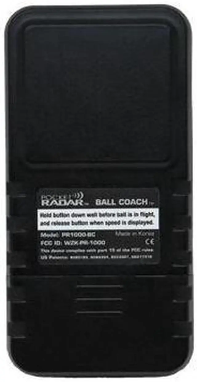 Alt view image 2 of 4 - Pocket Radar Ball Coach Pro-Level Speed Training Tool-Radar Gun, Black, 4.7x2.3x