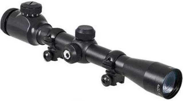 Alt view image 5 of 6 - Barska AC10037 Barska 4x32 IR Plinker-22 Black Matte Scope with Rings