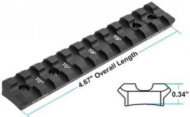 Alt view image 2 of 6 - Leapers Inc. Mtu030T22 Utg Pro Picatinny Rail Mount