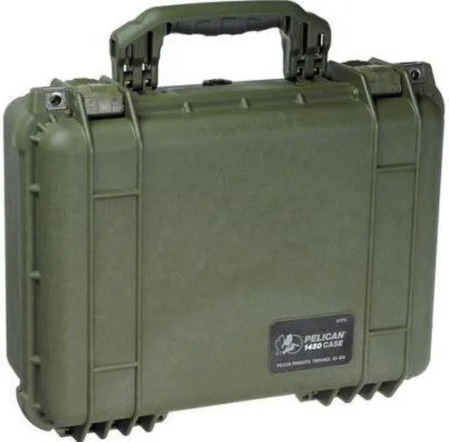 Main image of Pelican 1450 Case with Foam (Olive Drab)