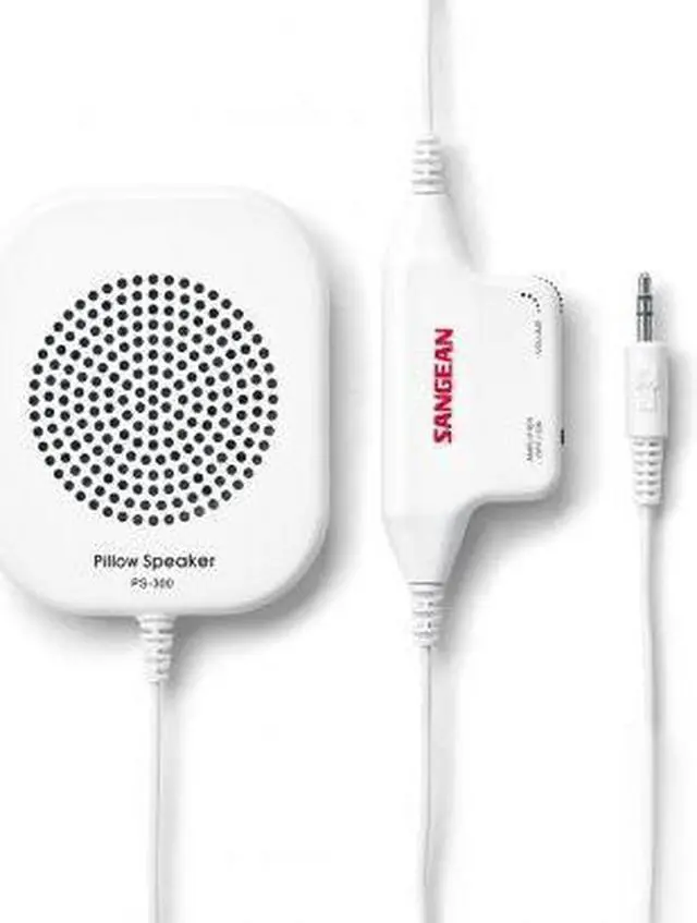 Alt view image 4 of 16 - SANGEAN PS-300 Pillow Speaker with in-line Volume Control and Amplifier -