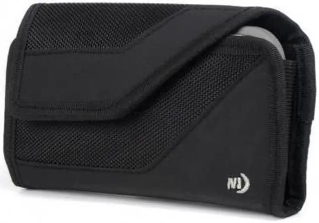 Main image of Nite Ize Black Solid Clip Case Sideways Holster - XXL CCS2L-01-R3