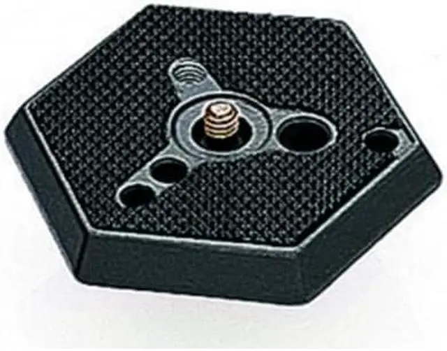 Alt view image 3 of 8 - Manfrotto 030-38 Hexagonal Quick Release Plate with 3/8in. Screw