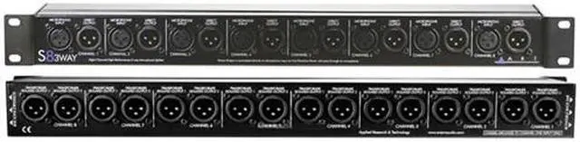 Main image of ART S8-3Way Eight Channel Three-Way Mic Splitter