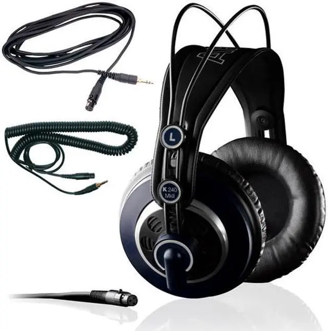 Alt view image 2 of 20 - AKG K 240 MK II Stereo Studio Headphones