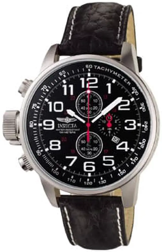 Alt view image 2 of 19 - Invicta  I-Force 2770  Leather Chronograph  Watch