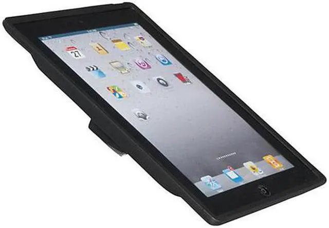 Alt view image 3 of 13 - Rev360 Rotating iPad (Gen 2, 3 & 4) Case - Black