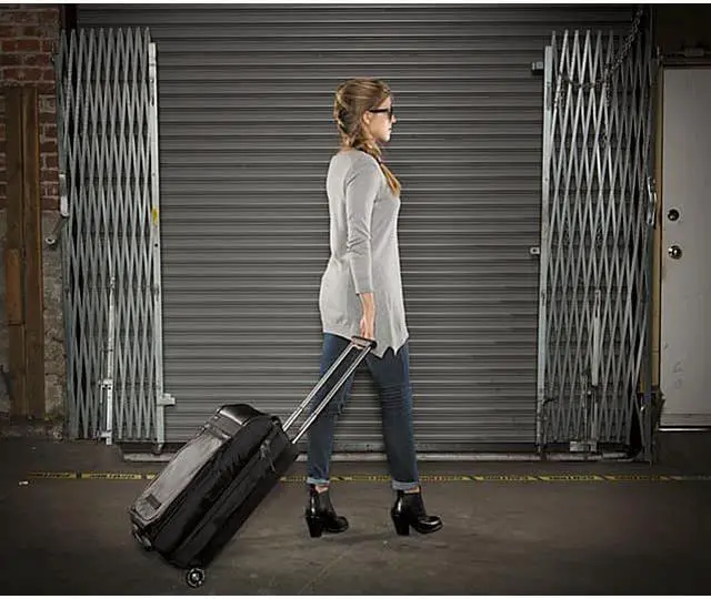Alt view image 7 of 7 - Timbuk2 Copilot Luggage Roller 544-2-5886 Marsh-Polyester Canvas 20 Inches S
